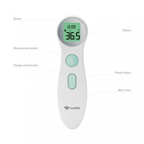 TrueLife Care Q6 Érintés mentes Lázmérő